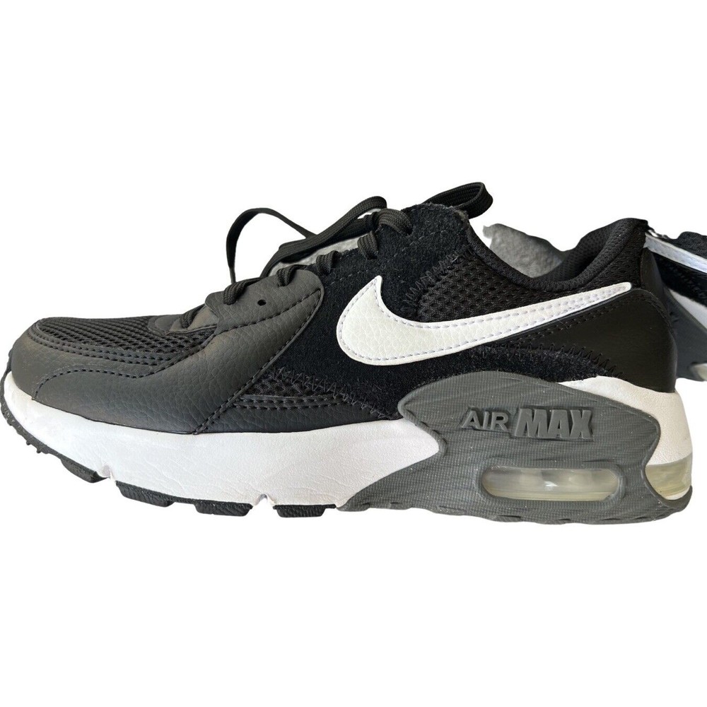 Women's Nike Air Max Excee Black/White-Dark Grey (CD5432 003) Size 6 EUC